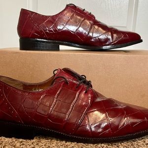 Mens Stacy Adams Dress Shoes, Size: 13, Leather Upper And Out Sole
